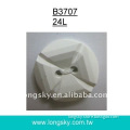 (#B3707-24L) fashion two hole sew nylon decorative clothing buttons